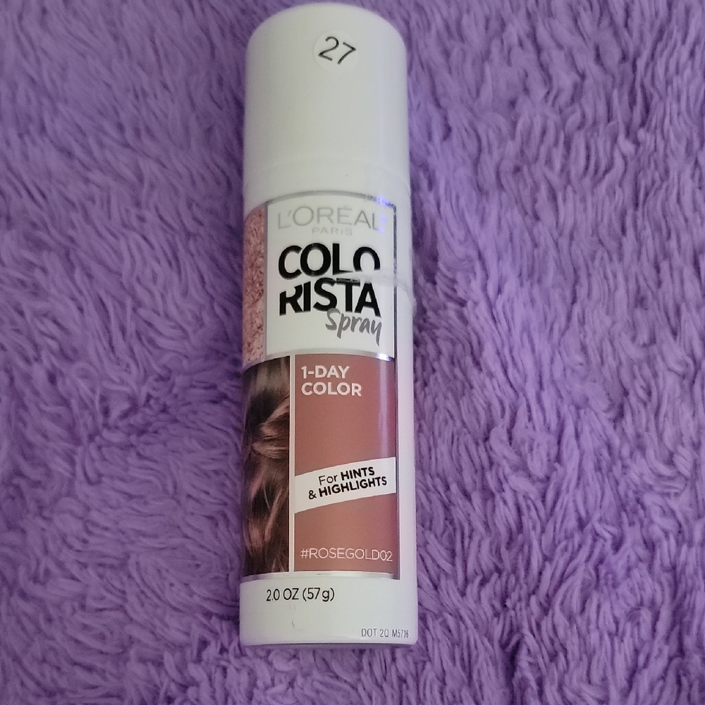 L'Oreal Colorista 1-Day Color Spray - Rose Gold Hue